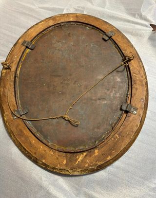 Olio su rame - Ritratto femminile XIX sec.