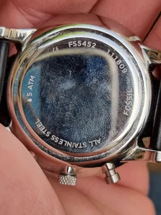 Reloj Fossil Chrono FS5452 Negro