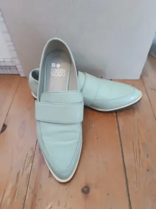 Mocasines Even & Odd Turquesa Talla 39