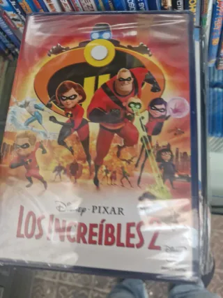 DVD Los Increíbles 2