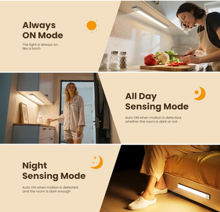 Luz LED Armario Cocina Sensor Movimiento USB
