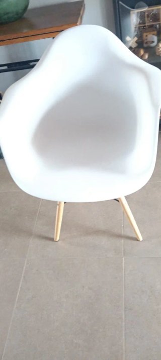 Sillón blanco moderno perfrc estado 8 unidades