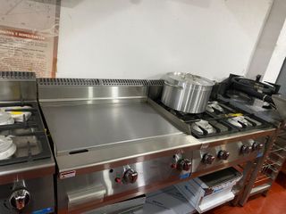 Plancha Fry Top Gas 80cm Nueva
