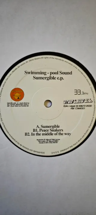 Vinilo Swimming-Pool Sound Sumergible e.p.