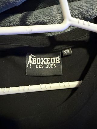 Camiseta Boxeur des Rues Talla XXL Negra