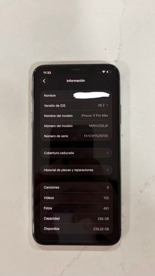 iPhone 11 Pro Max 128GB Nero