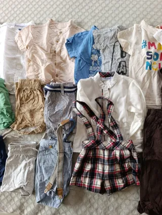 Lote 20 Ropa Verano Niño 12-18 Meses