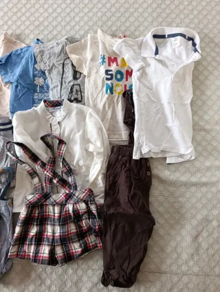 Lote 20 Ropa Verano Niño 12-18 Meses