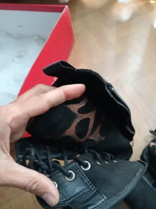 Botas veganas negras