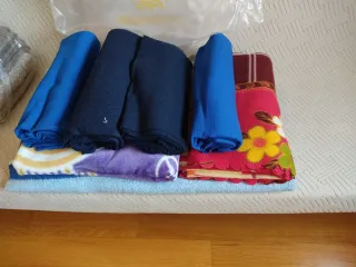 Set di coperte di varie dimensioni