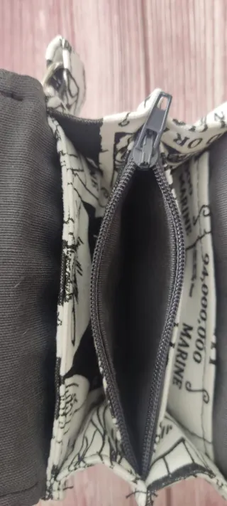 Monedero One Piece Luffy Sanji Wanted