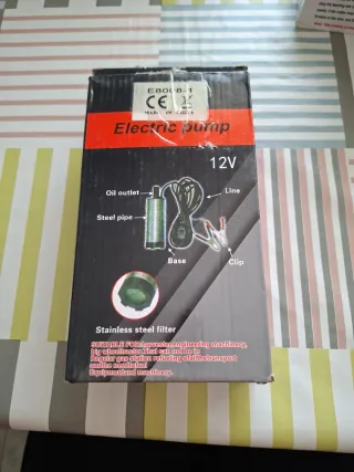 Bomba eléctrica 12V