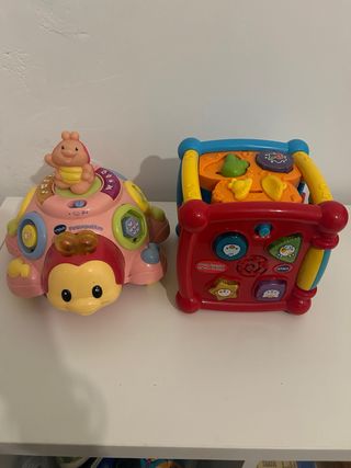 Lote Juguetes VTech Pequeñitas y Centro Actividade