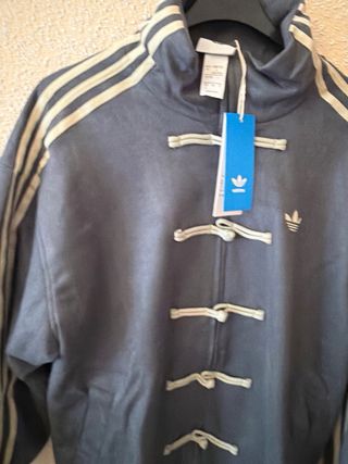 Chaqueta Adidas Año Nuevo Chino Gris Talla L