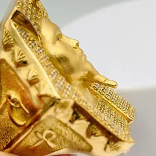 SELLO TUTANKAMON GRANDE 18K