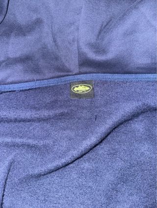 Sudadera Corteiz con cremallera y capucha azul