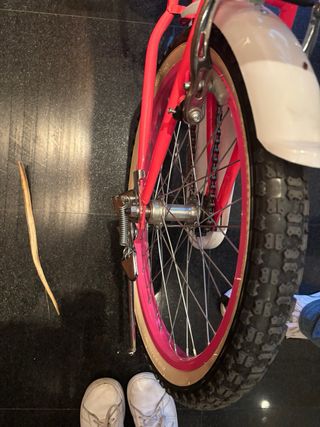 Bicicleta niña Polly rosa marca Rali
