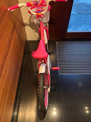 Bicicleta niña Polly rosa marca Rali