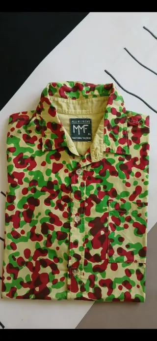 3 Camisas Hombre m.corta 100/% algodón