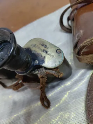 Prismáticos antiguos de colección