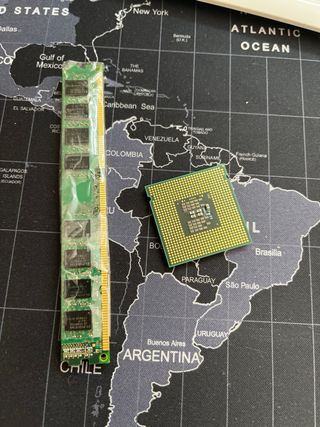 -Procesador Intel Core 2 + RAM + grafica + fuente
