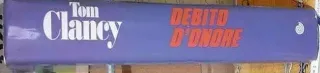 Libro romanzo cult saga Jack Ryan,Debito d'onore