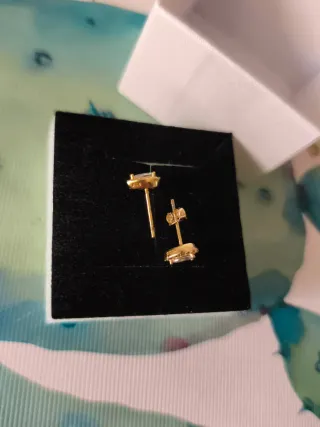 Pendientes gota Pandora plata 925 dorados