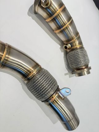 Downpipes S55 Acero Inoxidable