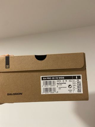 Botas Salomon XA Pro 3D Negras