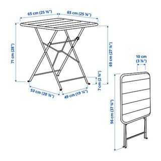 Conjunto Mesa y Sillas Jardín