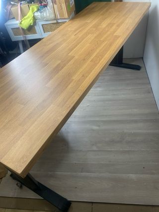 Mesa de oficina/bricolaje madera y metal