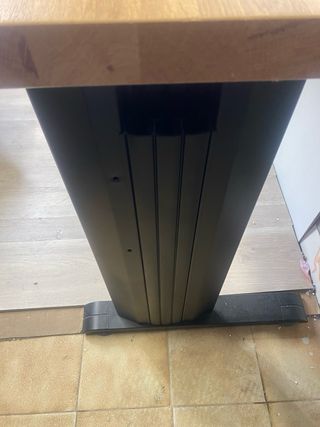 Mesa de oficina/bricolaje madera y metal