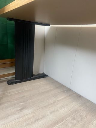 Mesa de oficina/bricolaje madera y metal