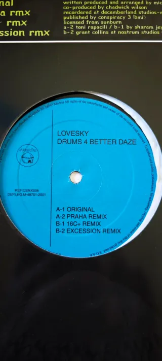 Vinilo Lovesky - Drums 4 Better Daze