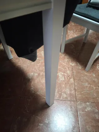 Mesa ikea blanca 110x75