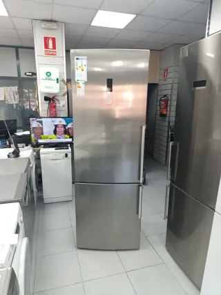 Nevera Bosch Inox NoFrost Combi 2m