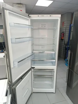 Nevera Bosch Inox NoFrost Combi 2m