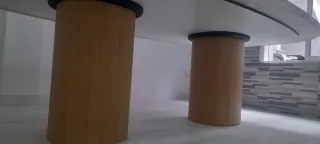 Mesa de mármol Arabescato 2.60m x 1.50m