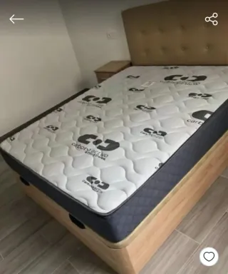 Canapé +colchón + Cabecero + Somier+ base tapizada