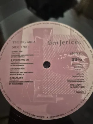 Vinilo Then Jericho - The Big Area