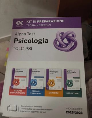 KIT DI PREPARAZIONE TEORIA + ESERCIZI UNIVERSITARI