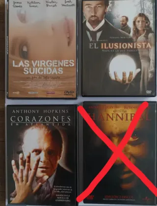 Películas DVD a 1'00€