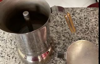 Moka pot acciaio inox 4 tazze