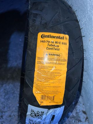Neumático Continental 140/70 R16 M/C 65S