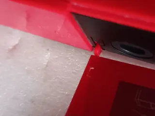 NINTENDO Wii Roja(sin mandos)