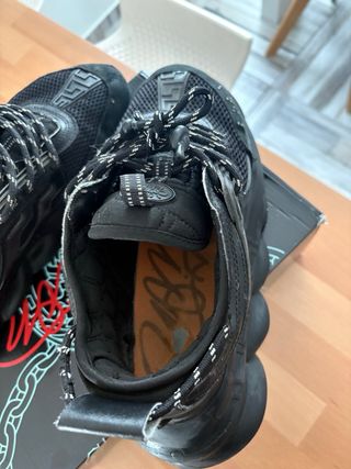Versace Chain Nere Scarpe Uomo