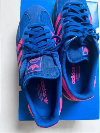Adidas Gazelle Sala Azul/Rosa Talla 37