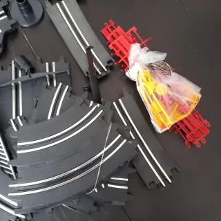 Circuito de coches tipo scalextric POLICE TURBO