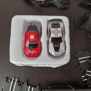 Circuito de coches tipo scalextric POLICE TURBO
