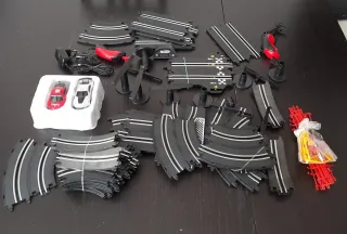 Circuito de coches tipo scalextric POLICE TURBO